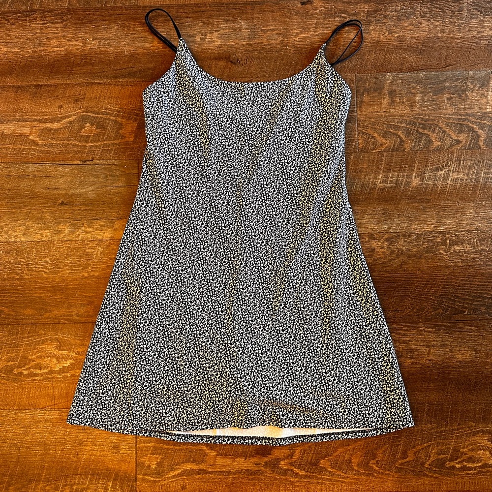 Abercrombie & Fitch Traveler Dress - Navy & White Dots